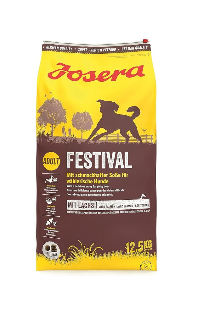 Josera Festival complete dry dog food for fussy dogs 12.5kg
