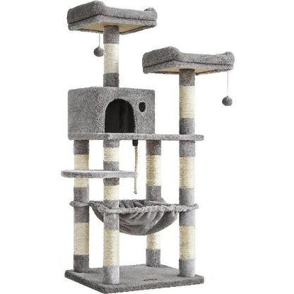 Cat Tree Platform With Indoor Scratches And Posts Large