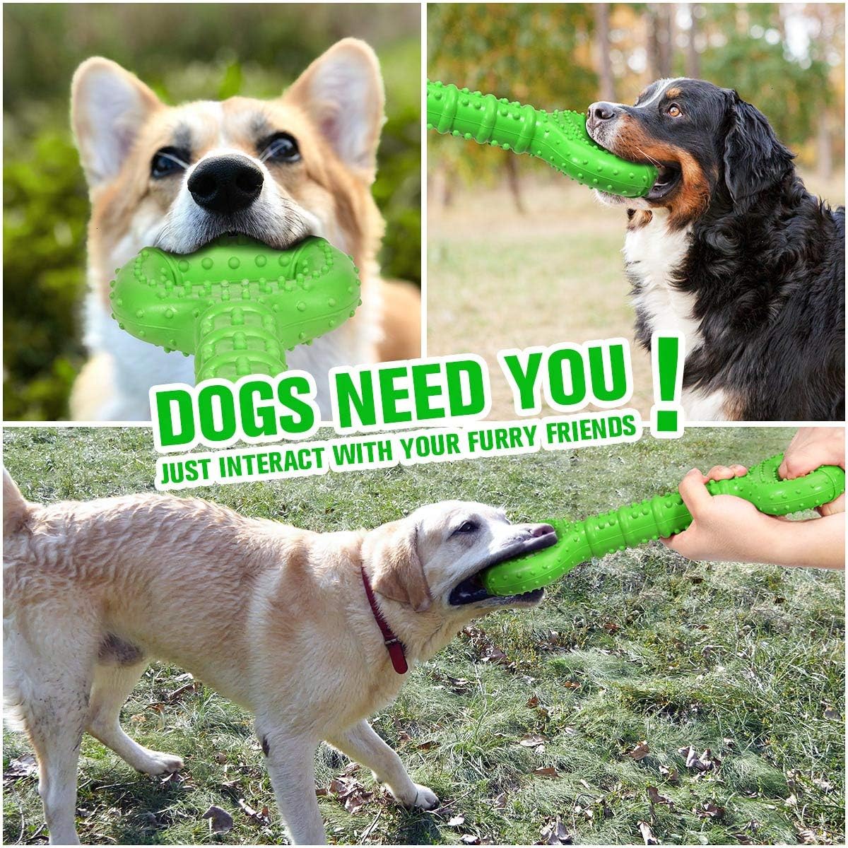Dog Toys for Chewers Large