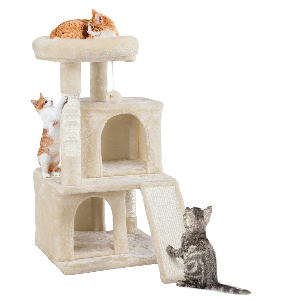 Cat Tree Platform With Indoor Scratches And Posts Large