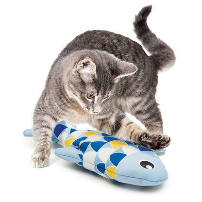 Catit Groovy Crazy Moving fish blue