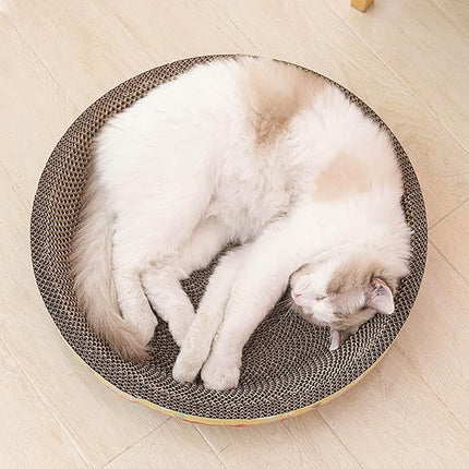 وعاء قطط مع خدوش مدمجة