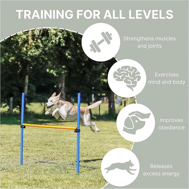 Zoofari Agility Hurdle 110 in 116 Cm 5 Pcs