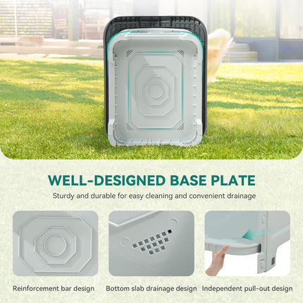 ملجأ بلاستيكي للحيوانات الأليفة من Jainsons للحيوانات الأليفة للكلاب والقطط Kennel Cottage