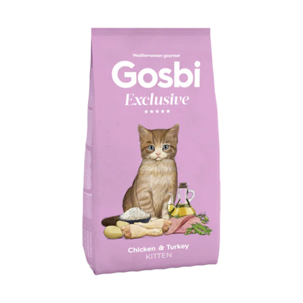 Gosbi Exclusive Dry Food with Chicken and Turkey for Kittens 400 gr