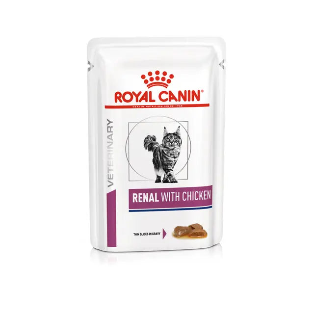Royal Canin Renal Wet Cat Food Thin Slices with Chicken in Gravy 85 gr