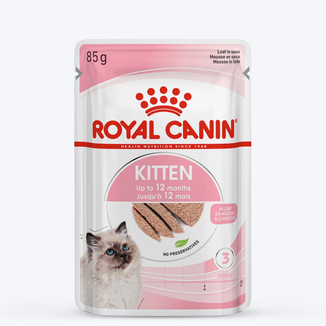 Royal Canin Kitten Wet Cat Food pate 85 gr up to 12 month