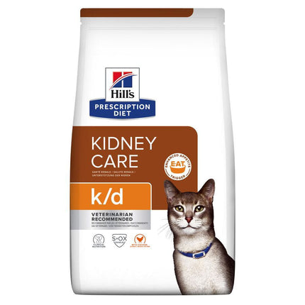 Hill's Cat Hill's  K/D Kidney Care dry food for Cat With Chicken 3 Kg⁸