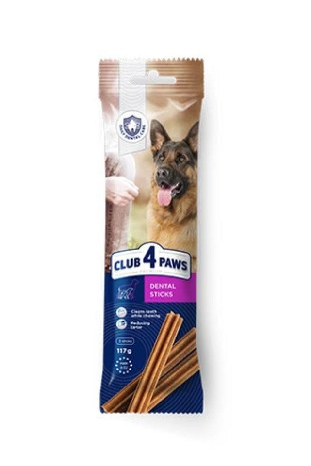 Ziggy Pupps Dog Club 4 Paws DENTAL Sticks For Dogs 3 Sticks 117 gr