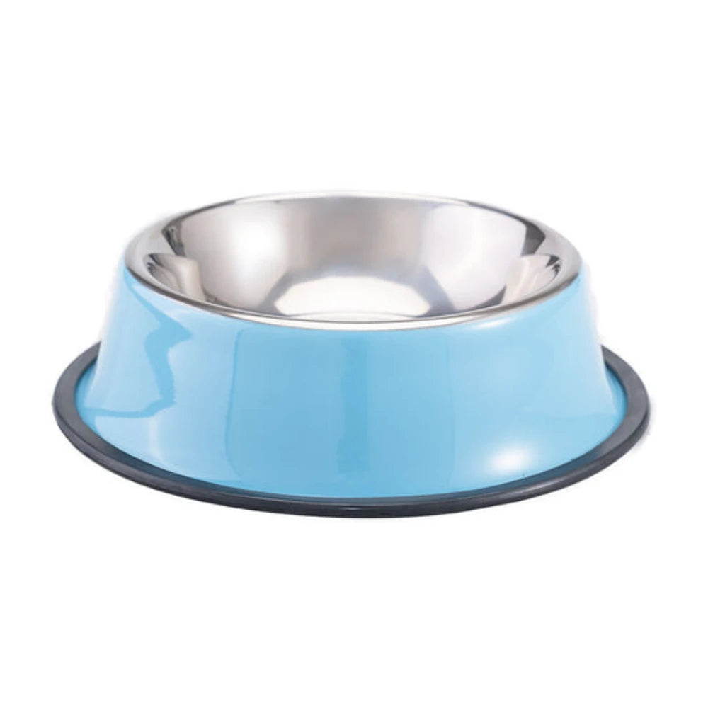 Stainless Steel Pet Bowl Regular Non Skid 22Cm