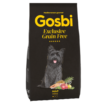 Gosbi Exclusive Dry Food GRAIN FREE for Mini Adult Dogs 2 kg