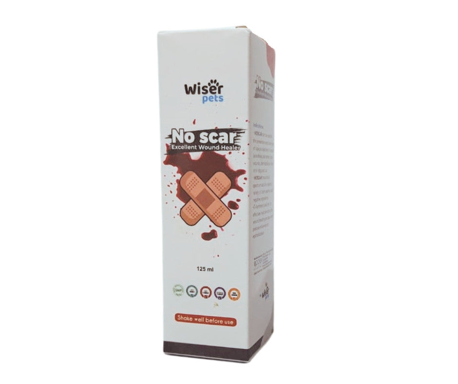 Wiser Pets No Scar Wound Healing Pet Spray 125 ml