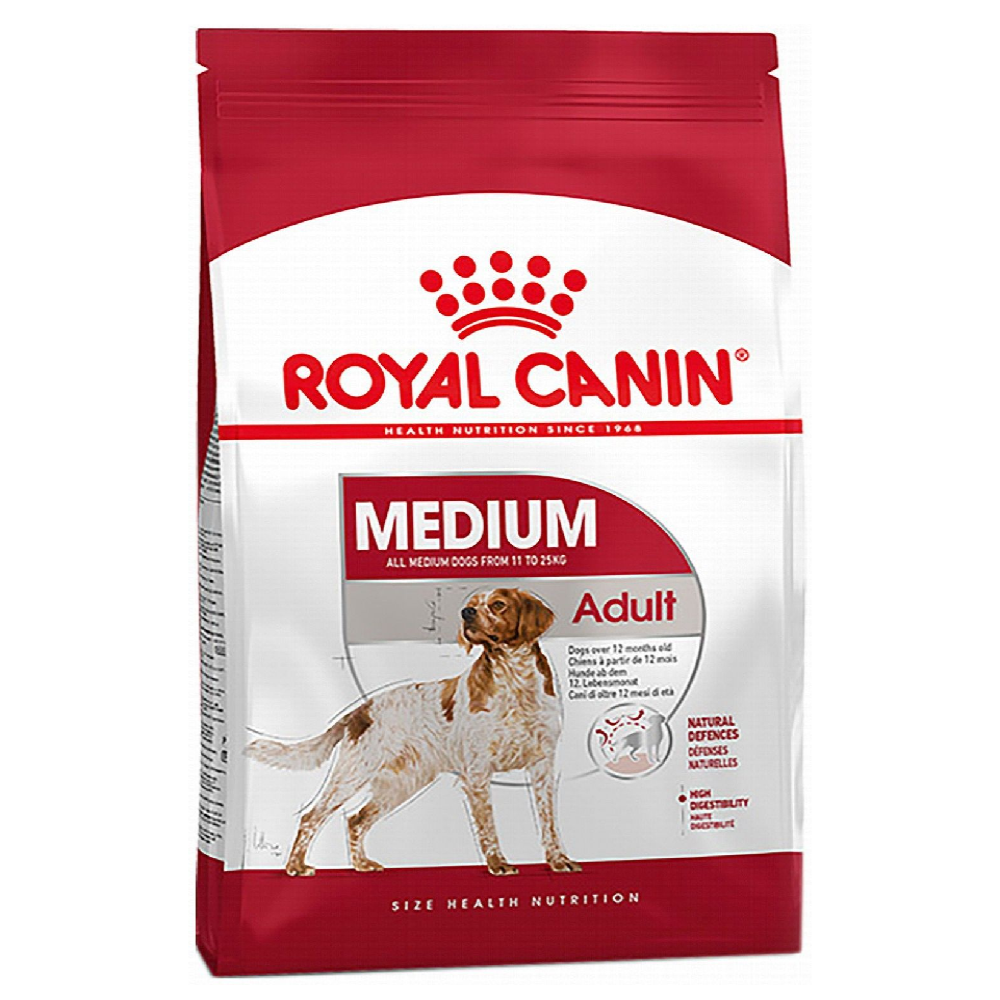 Royal Canin Dry Food for Medium Breed Adult Dogs 12+ Months 15 kg