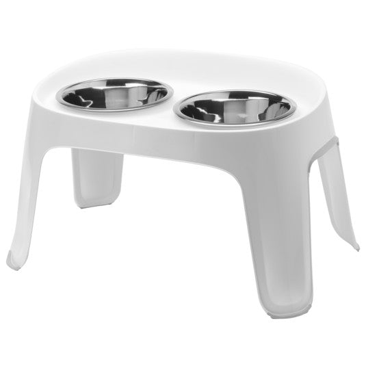 Moderna Skybar Large White Dual Dog Bowl 2 in 1800 L