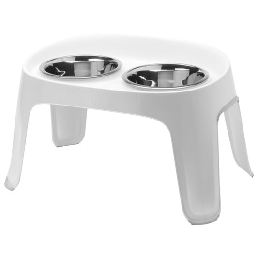 Moderna Skybar Large White Dual Dog Bowl 2 in 1800 L