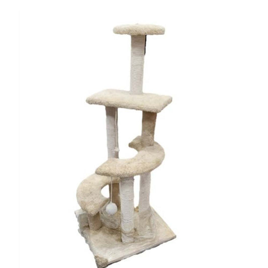 Cat Tree Platform With Indoor Scratches And Posts medium