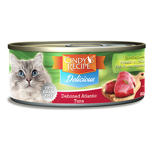 Cindy’s Recipe With Deboned Atlantic Tuna 80g