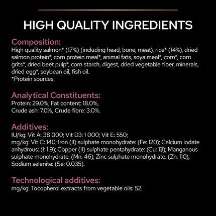 Purina Pro Plan Dry Food Salmon for Medium Adult Dog with Sensitive Skin 3 kg