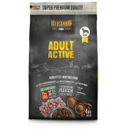 Belcando Adult Active Dog Dry Food ( M-XL) 4 kg