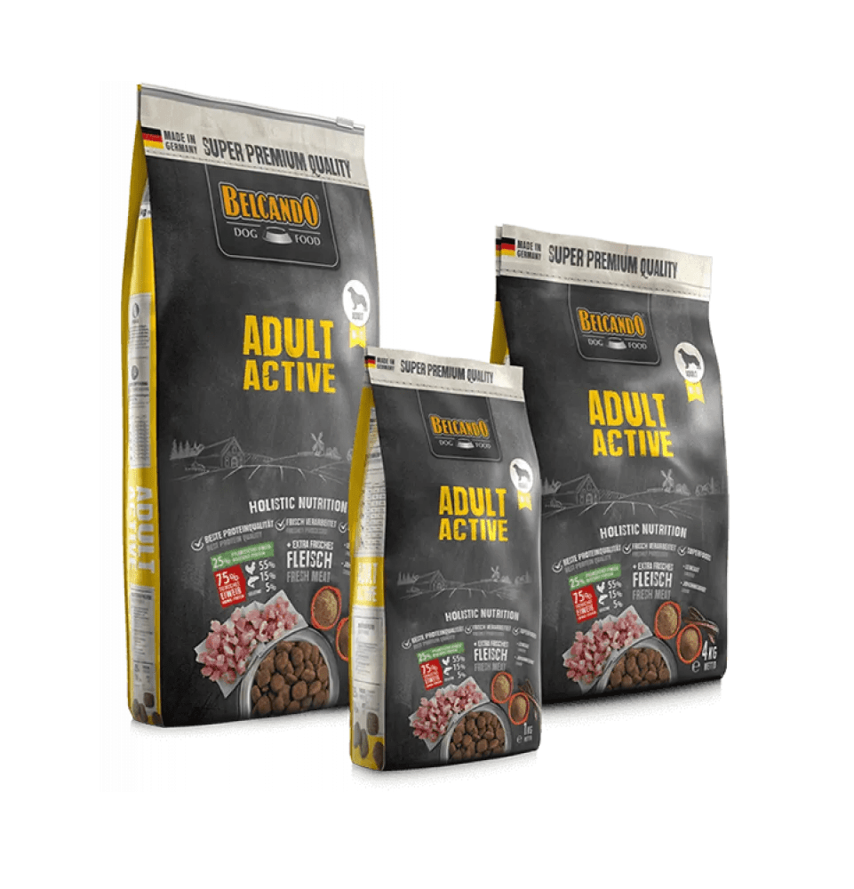 Belcando Adult Active Dog Dry Food ( M-XL) 4 kg