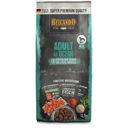 Belcando Dry Food For Adult Gf Ocean Fish 12.5Kg