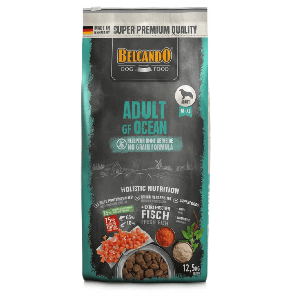 Belcando Dry Food For Adult Gf Ocean Fish 12.5Kg