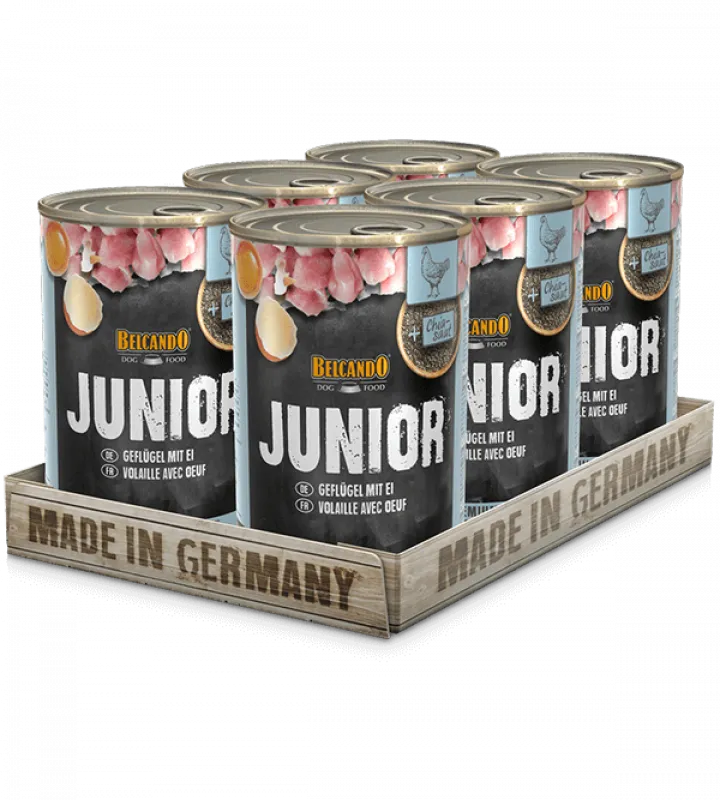 Belcando Junior With Poultry And Eggs 400g