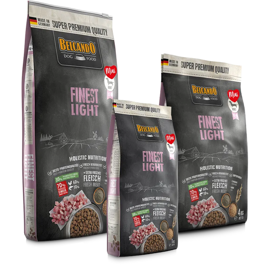 Belcando Finest Light Dry Food with Duck for XS to Medium Breed Adult Dogs 4 kg