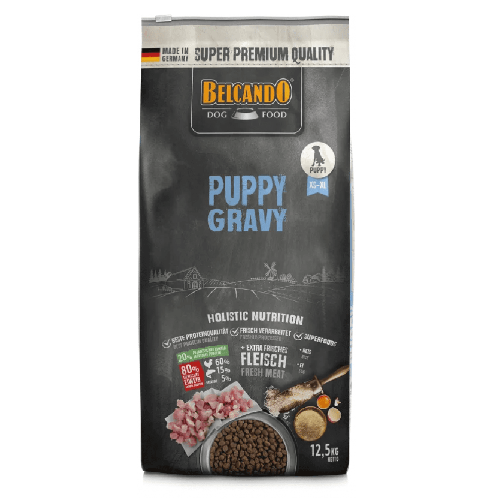 Belcando Puppy Dry Food In Gravy ( XS-XL ) 12.5 kg