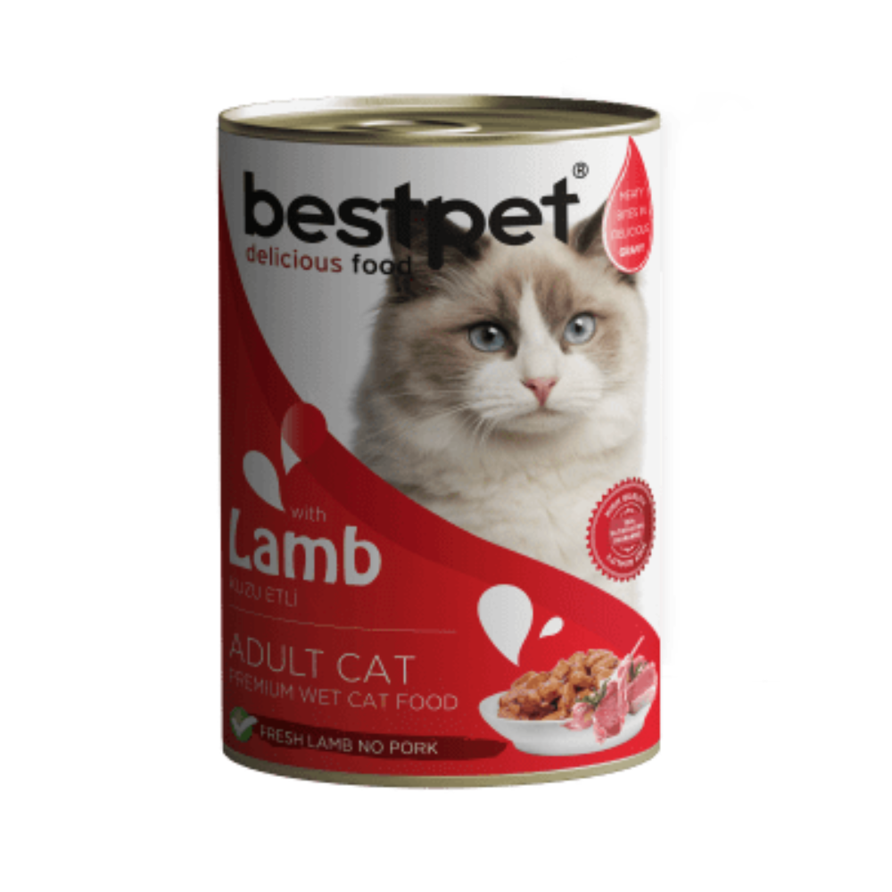 طعام معلب من BestPet مع لحم الضأن 400 جرام