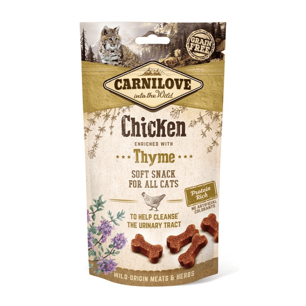 Carnilove Soft Treats With Chicken And Thyme 50gm