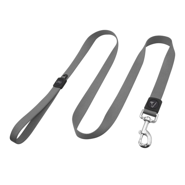 DOCO Large Gray Nylon Dog Leash 180 in 2.5cm