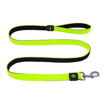 DOCO Medium Neon Green Reflective Mesh Dog Leash 120 in 2cm