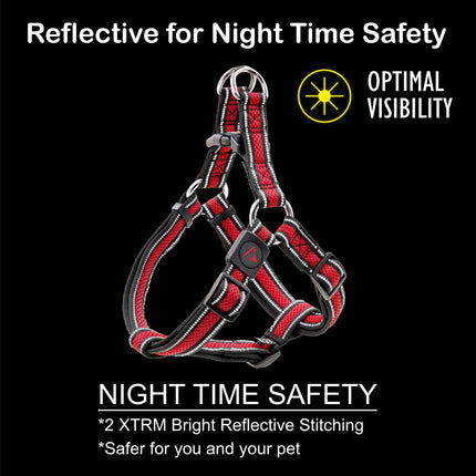 حزام كلب كبير من النايلون الأسود من Doco مقاس 2.5 بوصة من 65 إلى 99 سم