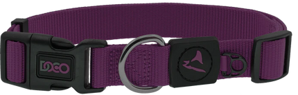 Doco Small Purple Nylon Dog Collar 25 to 40 in 1.5cm
