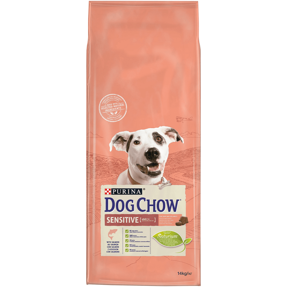 Purina Dog Chow Sensitive With Salmon 14kg