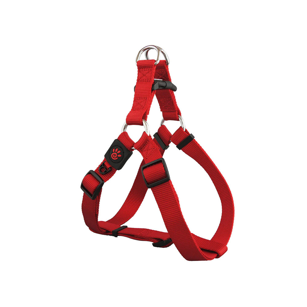 Doco Large red Nylon Dog Harness 2.5 in 65 to 99 cm