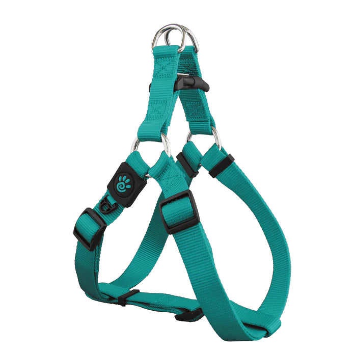 DOCO Signature Large turquoise Nylon Dog Harness 65 to 99 in 2.5 cm