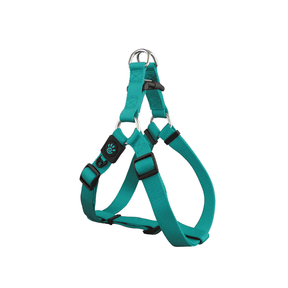 DOCO Signature Large turquoise Nylon Dog Harness 65 to 99 in 2.5 cm