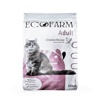 طعام جاف من ايكو فارم للقطط البالغة 4K