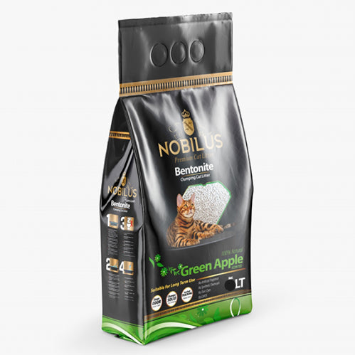 قمامة قطط كات فن بلس البيضاء برائحة بودرة الأطفال 5 لتر