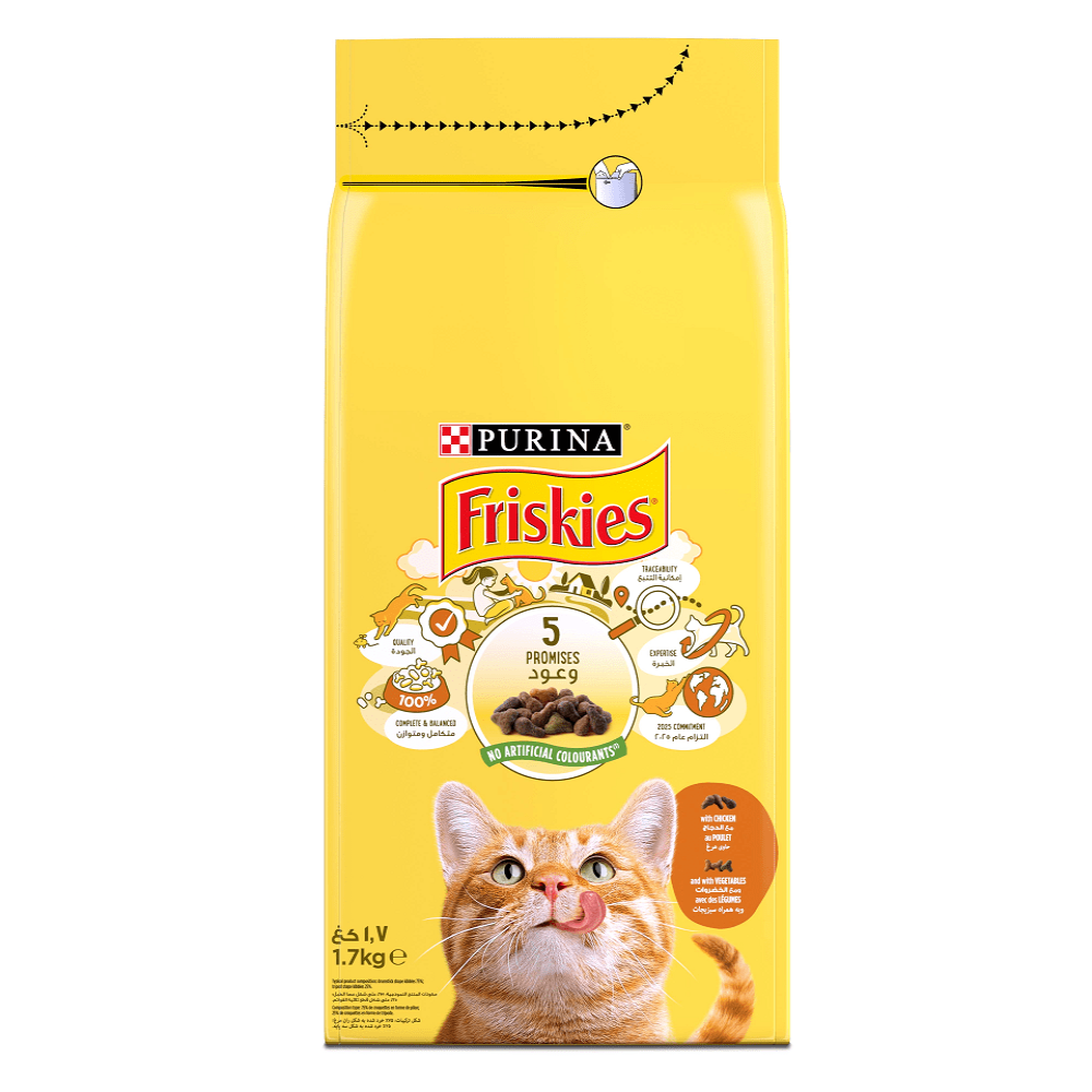 Purina Friskies Chicken and Vegetables 1.7 Kg