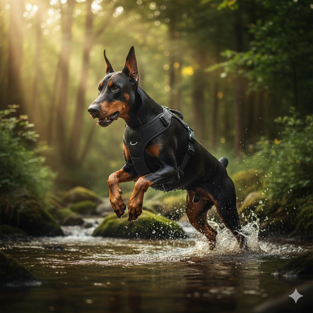 Zoofari Dog Harness Soft Harness XS black approx 34- 36 cm