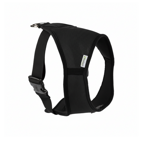 Zoofari Dog Harness Soft Harness XS black approx 34- 36 cm