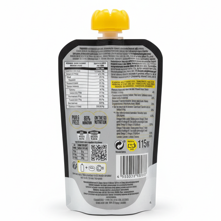 YowUp Yogurt Pouch for Dogs -Skin & Coat with Collagen + Omega 3 & 6 Salmon Flavor 115g