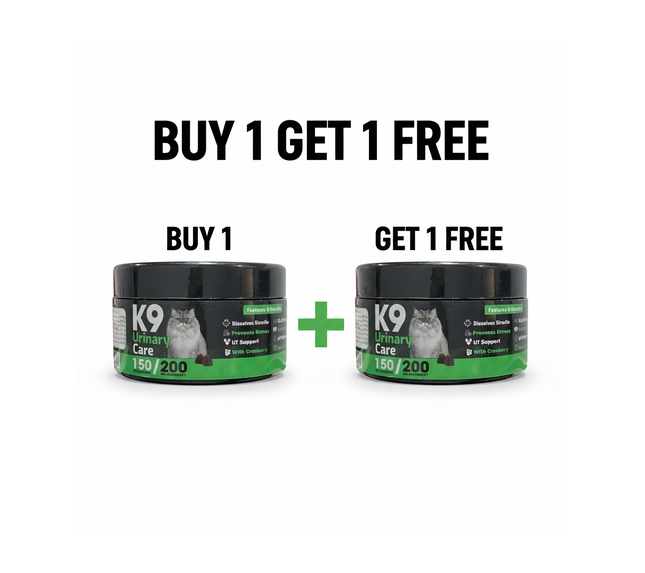 K9 Supplement For Cats Urinary Care 60 Pcs buy One Get One Free