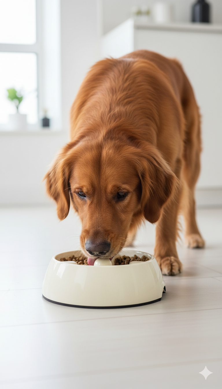 Go slow dogit anti swallowing pet bowl 600 ml white