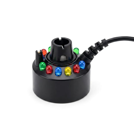 Ultrasonic Mist Maker Fogger  LED Water Fountain and Aquarium Fog Machine for Terrariums and Ponds