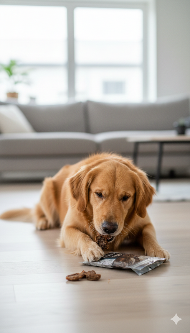 Three Snouts Chicken Gizzard Dog Treats 100 gr