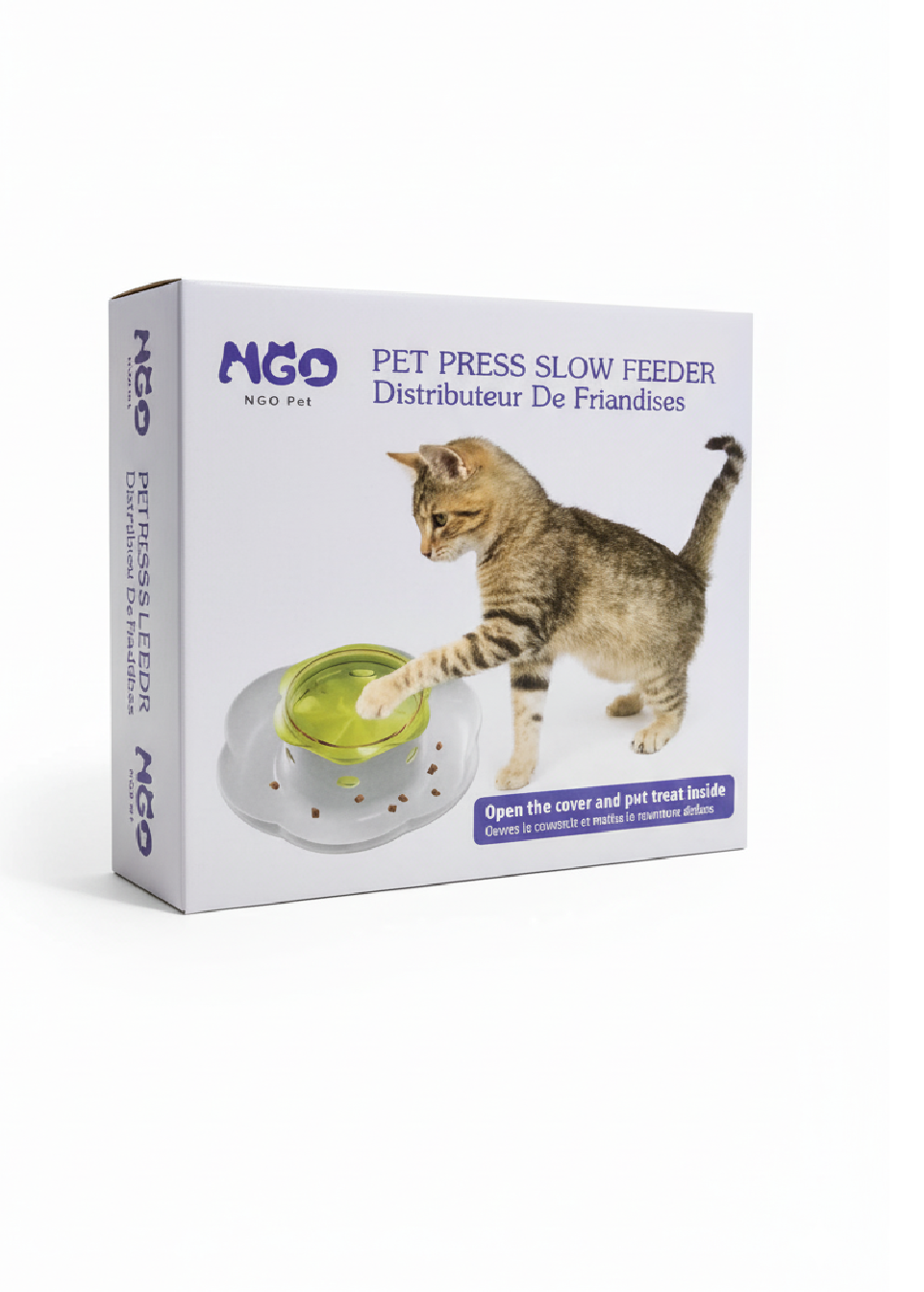 Pet press slow feeder distributeur de friandises